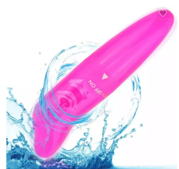 Velvate Vibe DOLPHIN Magic Wand Vibrating Massager Mini Size Battery Operated women